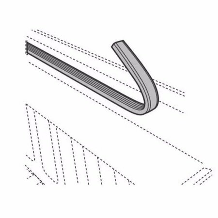 BAK INDUSTRIES For Revolver X2 And BAKFlip Models, Includes 1 Bulkhead Seal, 65" Length x 3/4" Thick PARTS-326A0004